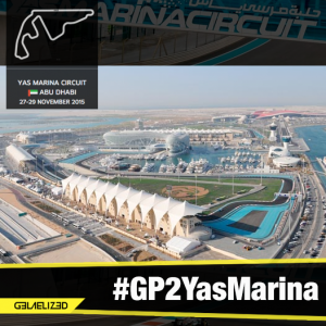 Sirkuit Yas Marina di Abu Dhabi.