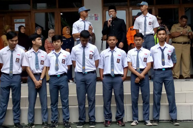 Kejar Pengebom 10 Pelajar  SMAN 6 Bandung Dapat 