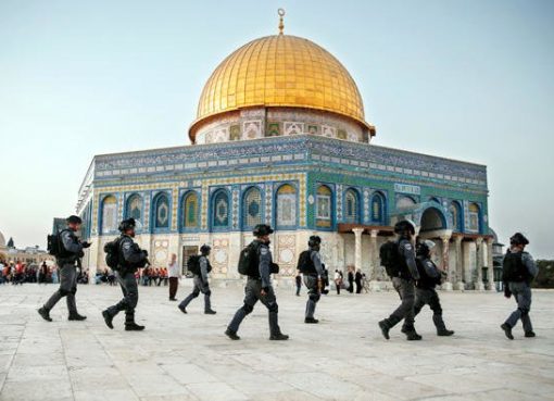 Masjid Al-Aqsa. (Foto AFP/Arab News)