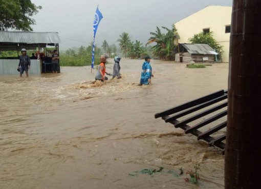 Banjir di Mamuju, Sulawesi Barat. (Foto: BNPB)