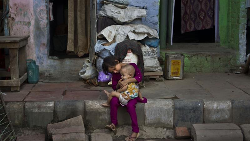 Di India tingkat kekurangan gizi yang tinggi menyebabkan anemia, tingkat kelahiran rendah, dan perkembangan yang tertunda. (Foto Ilustrasi: AP/Al Jazeera)