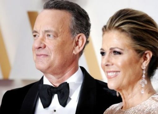 Tom Hanks dan Rita Wilson. (Foto: EPA/BBC News)