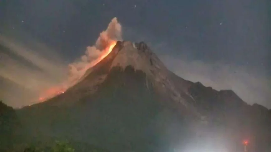 Gunung Merapi.