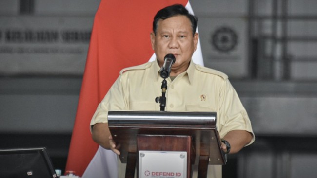 Menhan Prabowo.