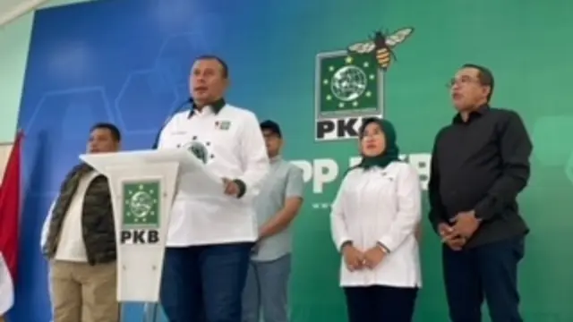 Ketua Fraksi PKB DPR RI Cucun Ahmad Syamsurijal, dalam konferensi pres di Kantor DPP PKB.