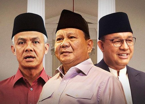 Dari tiga bakal capres yang diundang ke Jambi, Prabowo dan Anies hadir berbicara di panggung rakernas Apdesi, sementara Ganjar absen. Tiga sosok favorit bakal capres 2024: Ganjar Pranowo, Prabowo Subianto, dan Anies Baswedan.