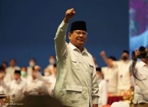 Menhan Prabowo Subianto.