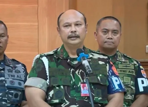 Kedatangan Mayor Dedi ke Polrestabes Medan Kedatangan Mayor Dedi ke Polrestabes Medan Danpuspom TNI Marsekal Muda Agung Handoko saat jumpa pers di Mabes TNI.