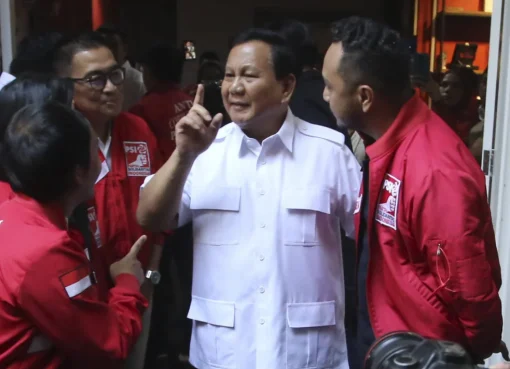 Pertemuan Ketum Gerindra Prabowo Subianto dan PSI.