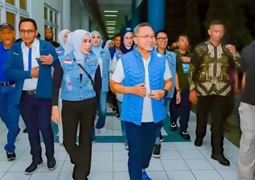 Ketua Umum Partai Amanat Nasional (PAN) Zulkfili Hassan atau Zulhas