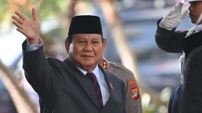 Menhan Prabowo Subianto.