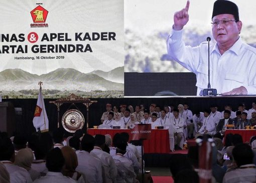 Hasil survei Voxpol Center Research and Consulting menyatakan elektabilitas Partai Gerindra menggusur PDIP di urutan pertama di awal Agustus 2023.