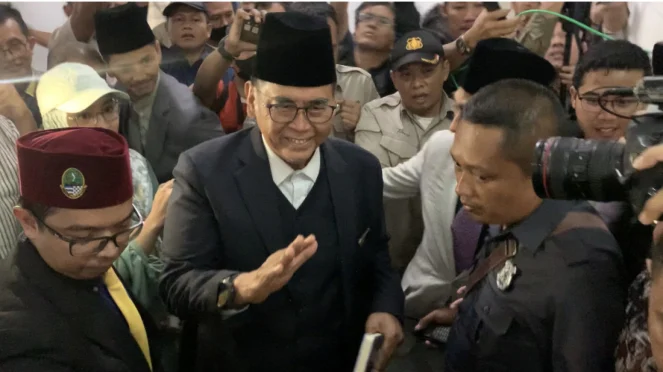 Panji Gumilang Hadir, Jalani Pemeriksaan di Bareskrim.