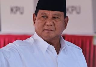 Menhan Prabowo Subianto.