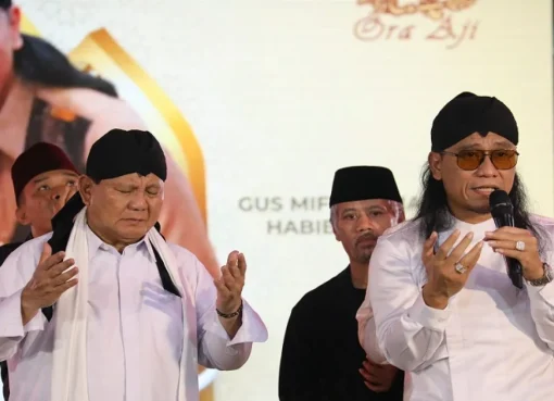 Gus Miftah bersama Prabowo Subianto.