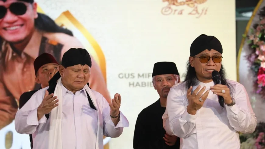 Gus Miftah bersama Prabowo Subianto.