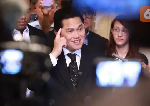 Erick Thohir Terpilih sebagai Ketua Umum PSSI dalam KLB PSSI 2023.