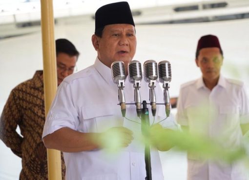 Menhan Prabowo.