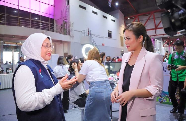 Menaker Ida Fauziyah hadiri Festival Pelatihan Vokasi dan Job Fair 2023.