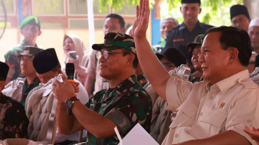 Menhan Prabowo di Madura.ra.