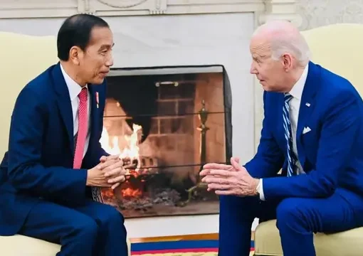 Jokowi dan Joe Biden.