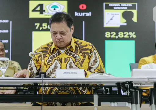 Ketum Golkar Airlangga.