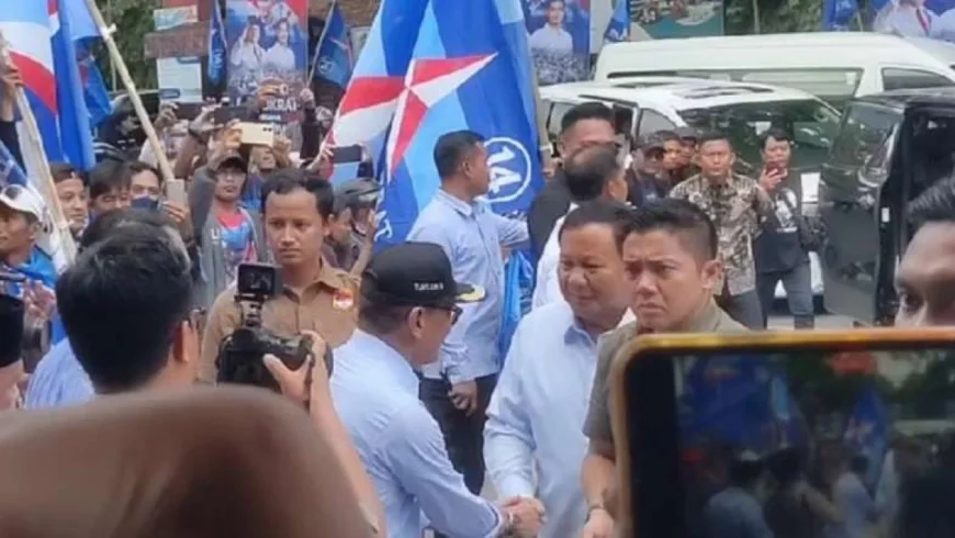 Prabowo dan Demokrat di Blitar.