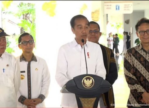 Presiden Joko Widodo di Kupang, Nusa Tenggara Timur (NTT).