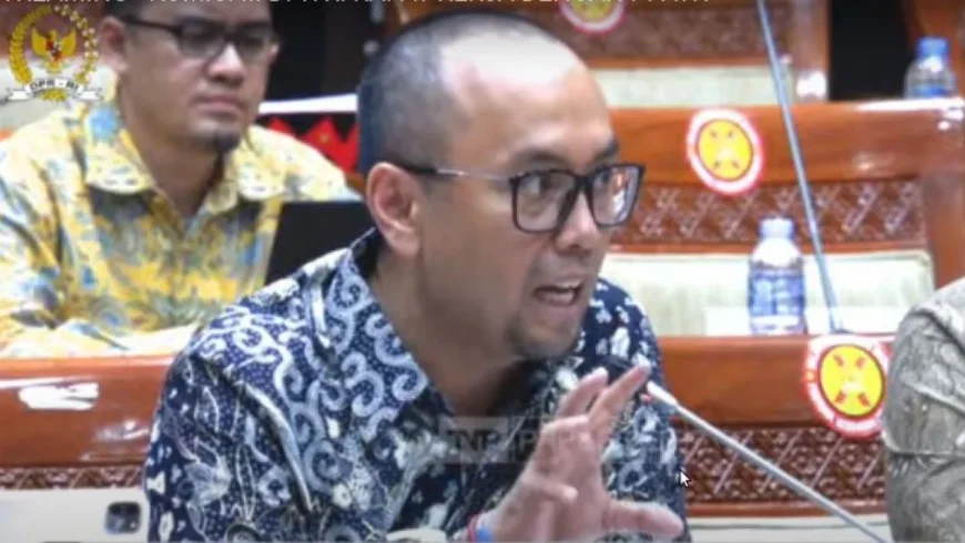 Kepala PPATK Ivan Yustiavandana saat RDP dengan Komisi III DPR.