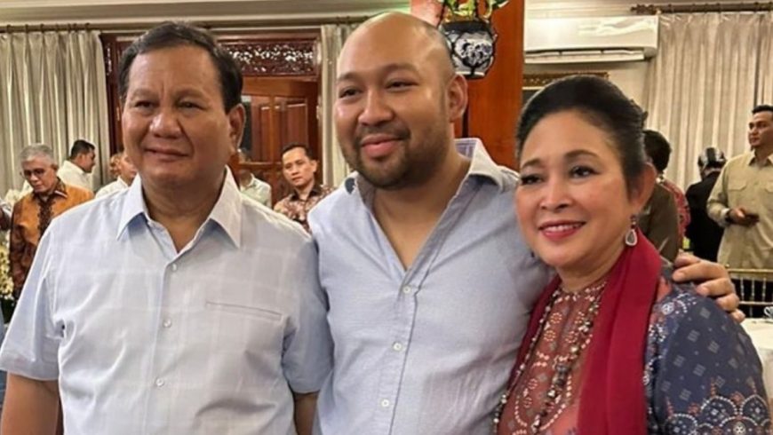 Prabowo, Didit dan Titiek Soeharto.