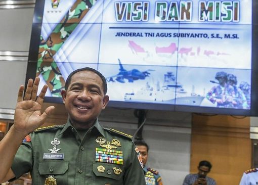 Panglima TNI Jenderal Agus.