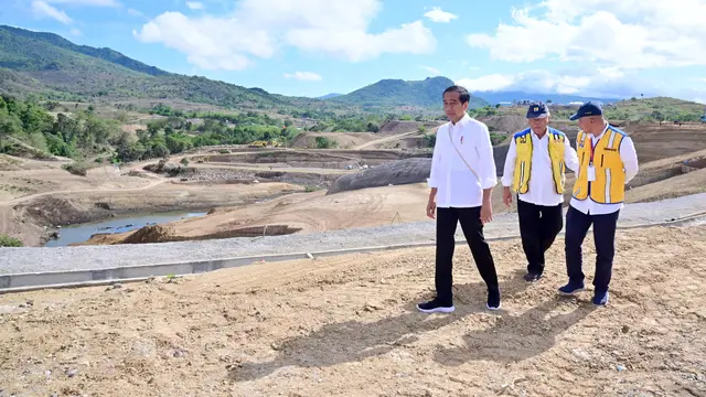 Presiden Joko Widodo atau Jokowi mengatakan pembangunan Bendungan Mbay di Nusa Tenggara Timur (NTT) telah dimulai sejak akhir tahun 2021 dan ditargetkan akan selesai pada akhir tahun 2024.