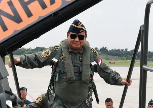 Menhan Letjen (Purn) Prabowo.