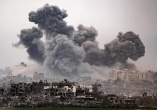 Kekejaman Israel di Gaza. (File AFP/Arab News)