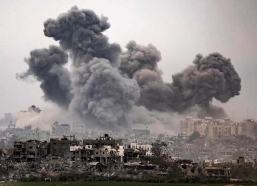 Kekejaman Israel di Gaza. (File AFP/Arab News)